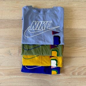 NIKE - Collection of 4 coloured Nike T-Shirts